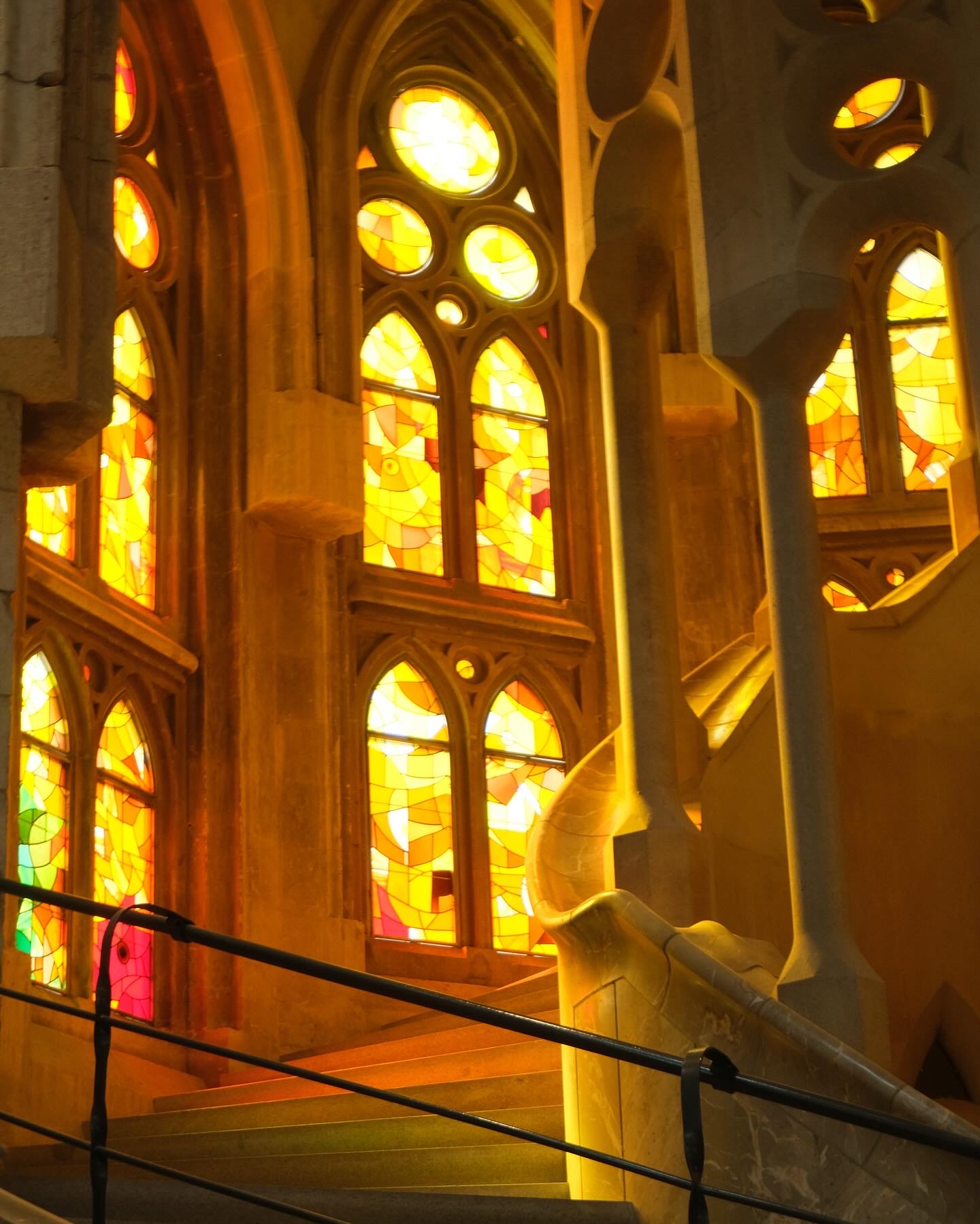 Sagrada Familia stained glass