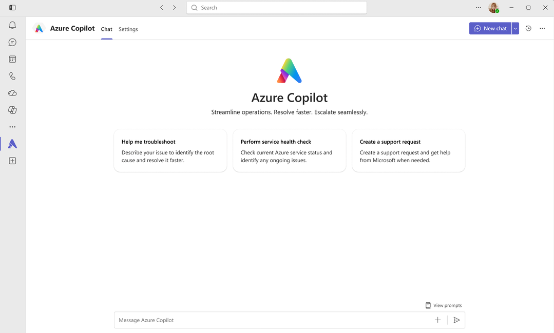 Azure Copilot in Teams and Slack