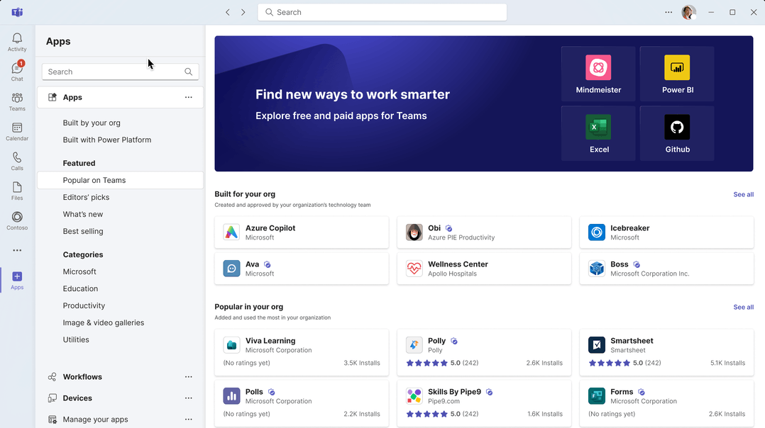 Discovering Azure Copilot in the app store