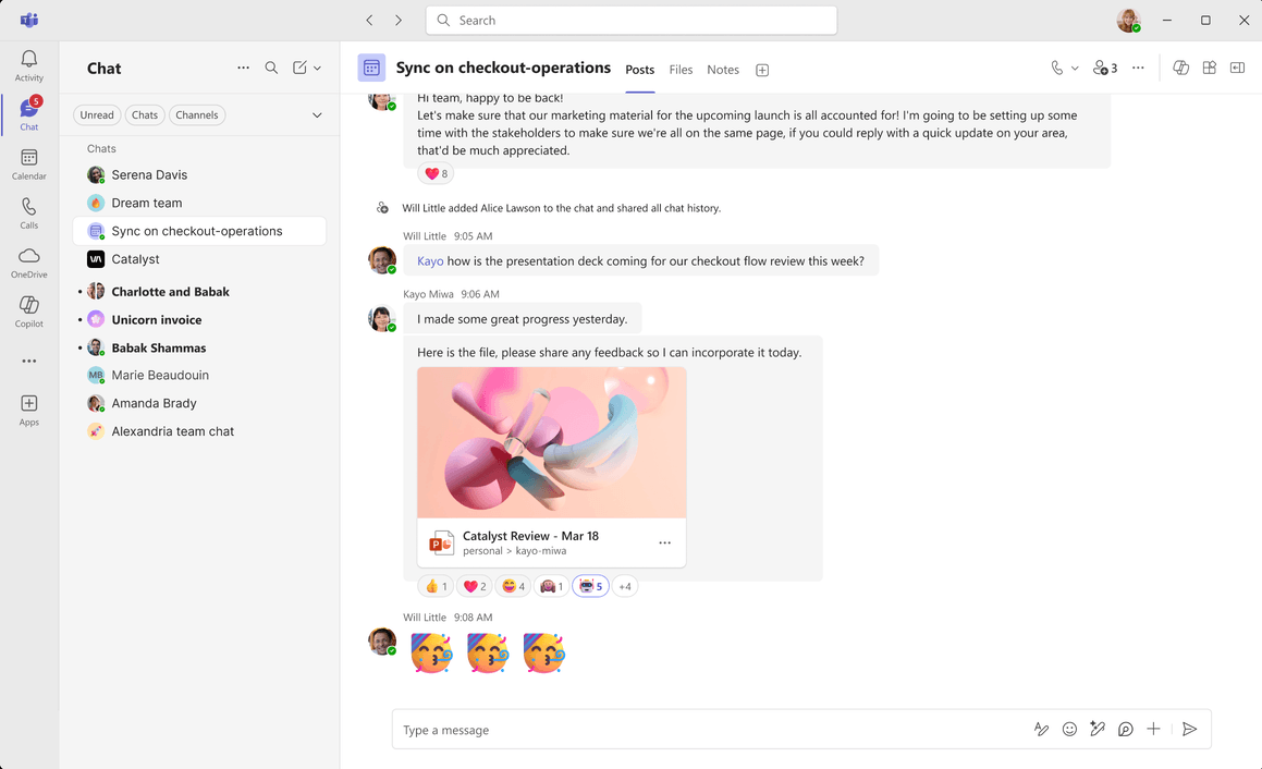 Bringing Azure Copilot into a Teams group chat so the whole team shares the same answer