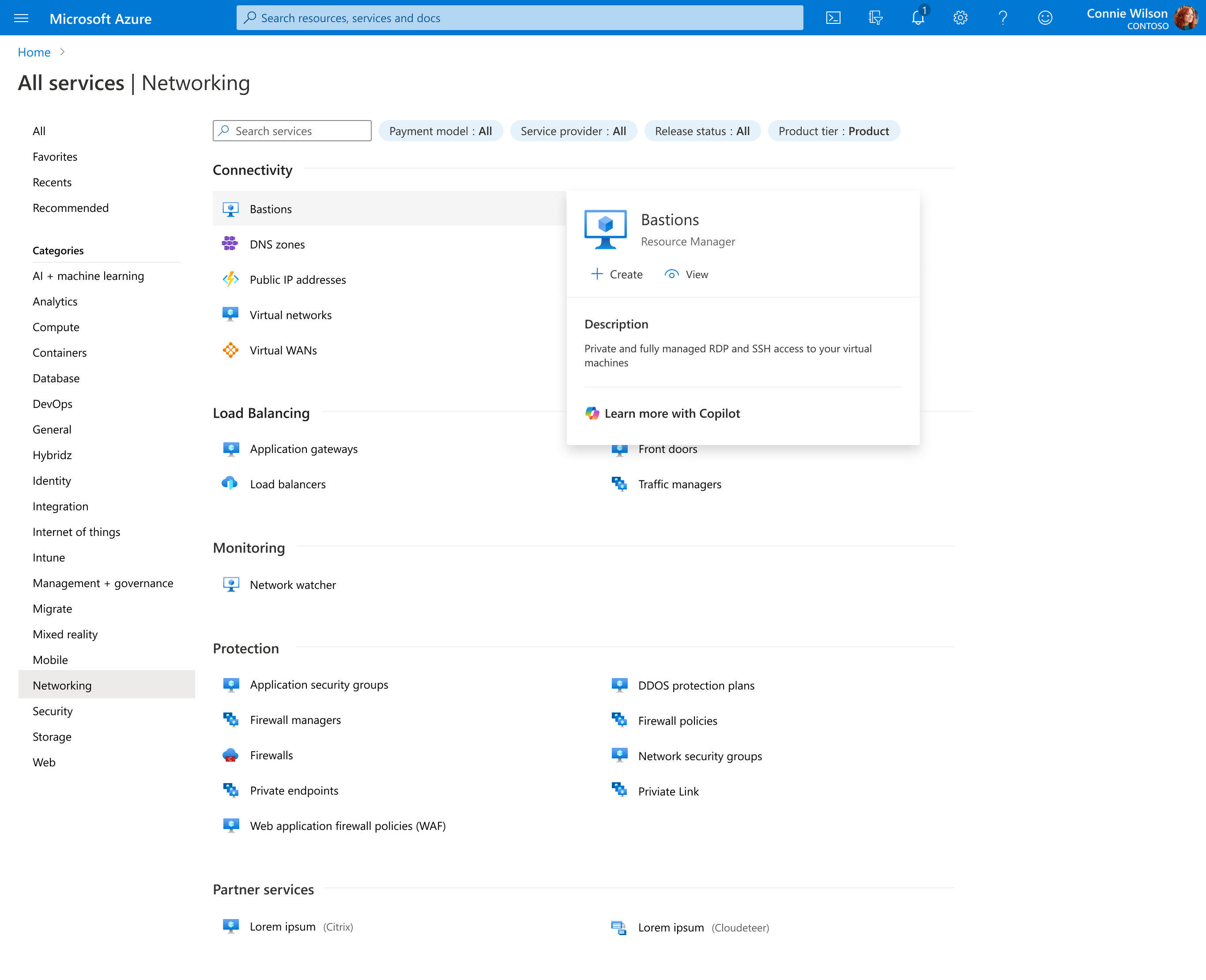 Previous All Services design