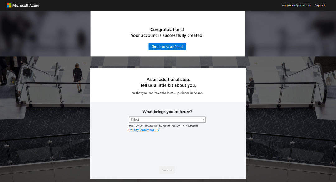 Registration flow concept